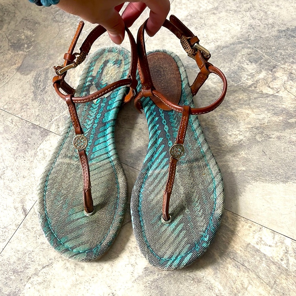 Coach sandals